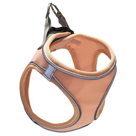 Mita Air Mesh Kedi Köpek Göğüs Tasması Çift Reflektörlü, Terletmeyen Pudra / Powder